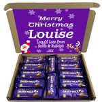 Personalised Chocolate Hamper LetterBox Gift Made With CADBURY DAIRY MILK