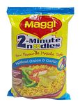 Maggi 2-Minute Noodles - No Onion and No Garlic, 70g Pouch