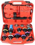 Coolant Pressure Tester Kit 18pcs Coolant Leak Repair Pressure Testing Tool Water Tank Leak for Cooling System