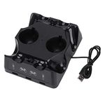 Dual Charging Dock for / Move/ VR Controller, Games Dock Stand Holder