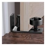 Floor Guide 1Pack Barn Door Guide Sliding Door Floor Guide Bottom Adjustable Stay Roller with 8 Setup Options/LWZH