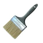 Magimate Double Thick Chip Paint Brush, Wood Stain Brush 4 Inch, Wide Flat Bristle Paint Brush for Chalk Paint, Oil Acrylic Polyurethane Varnish Lacquer Painting and Household Dust Cleaning