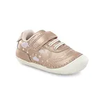 Stride Rite Girls Soft Motion Adalyn First Walker Shoe, Rose Gold, 4.5 Wide Toddler