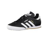 adidas Men's Samba Super Trainers, Black Black Running White Footwear, 12 UK