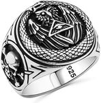 Solid 925 Sterling Silver Masonic F