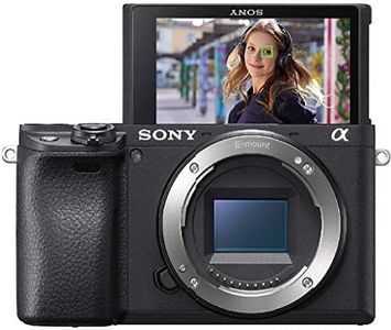 Sony Alpha 6400 - Fotocamera Digitale Mirrorless ad Obiettivi Intercambiabili, Sensore APS-C, Video 4K HDR, S-log2, S-log3 e Hlg, ILCE6400B, Nero