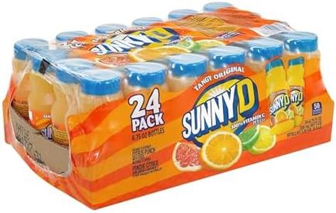 SunnyD Tangy Original Orange Flavored Citrus Punch, 6.75 Fluid Ounce, 24 Count