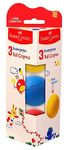 Faber-Castell Kindergarten Ball Crayons - Pack of 3 (Assorted)