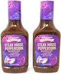 Wegmans Steak House Peppercorn Marinade (2 Pack, Total of 32fl.oz)