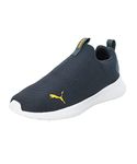 Puma Mens Wish Max Dark Night-Yellow Sizzle Running Shoe - 9UK (37997802)