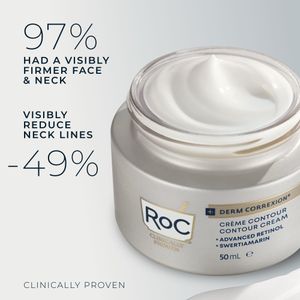 RoC Derm Correxion Contour Cream 50ml – Anti-Aging Face Moisturizer
