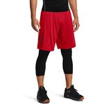 Under Armour Tech Graphic Shorts, Red/Black, X-Large