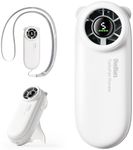 Diveblues Portable Handheld Turbo Fan, 4000mAh Rechargeable Pocket Hand Fan, Up to 16 Hours, Hand Fan with 5 Speeds Powerful Cooling for Travel/Summer/Outdoor/Lash/Purse