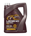 Mannol 5 Litre Legend Extra 0W-30 Engine Oil 7919 API SP ACEA C2 Universal Bi-Synthetic PAO And Ester Technology