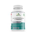 A-Z Multivitamins and Minerals Tablets - 180 Vegan Multivitamin Tablets for Men & Women (6 Months Supply) - One a Day 26 Nutrients Multivitamins and Multi Minerals Pills - UK Manufactured