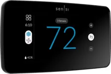 Sensi Touch 2 Smart Thermostat by Emerson with Touchscreen Color Display, Programmable, Wi-Fi, Mobile App, Easy DIY, Data Privacy, Works with Alexa, Energy Star Certified, ST76, C-Wire Required