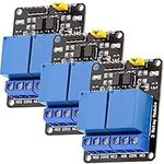 AZDelivery 2 Channel Relay Module DC 5V with Optocoupler Low-Level Trigger Relay Shield Board Compatible with Arduino and Raspberry Pi Including E-Book! (Pack of 3)