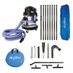 SkyVac Atom Sonic, Gutter Vacuum, Silver, 8 POLE