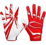 Cutters Gloves, Red/White, X-Large