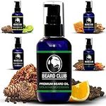 Beard Club - Mountain Woodsman Beard Oil Bottle 100ml - Beard Oil for Men - Beard Growth Oil - Beard Moisturiser for Men - Beard Conditioner for Men - Beard Softener for Men - Beard Care