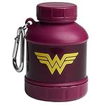 Justice League Protein Powder Storage Container 50g Protein Shaker Bottle Funnel – 110ml BPA Free Wonder Woman Gifts DC Comics Protein Shakes Bottle Storage for Women