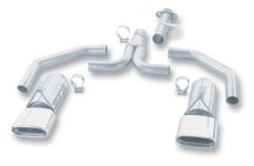 Borla 140082 Corvette Cat-Back "S-Type" System Exhaust