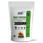 XLR8 Whey Protein Powder With 24 g Protein, 5.4 g BCAA- 2 Lbs / 907 g (Kesar Badam)