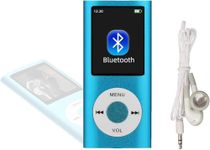 Techking (15 Years Warranty) Mp3 Player, 1.8 Inch Music Player Color Display Screen Portable Multifunctional Mp3 Media Player 30 Hours Play, Support Voice Recorder/Book Reader/Photo/Video, 64Gb Tf