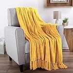Chenille Throw Blanket- For Couch, 