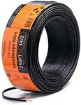 Wirefy 14/2 Low Voltage Landscape Lighting Copper Wire - Outdoor Direct Burial - 14-Gauge 2-Conductor 250 Feet | Landscape Lighting Wire | Low Voltage Wire 14/2 | 14/2 Landscape Wire