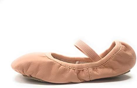 Bloch Girls Dance Belle Full-Sole Leather Ballet Shoe/Slipper, Pink, 13 D US Little Kid