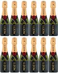 MOET AND CHANDON MINI BOTTLES 20CL BRUT x 12 BOTTLES