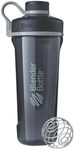 Blender Bottle ProStak Full Colour Shaker Bottle, Black, 650 ml Capacity