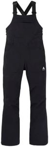 Burton Women's Avalon 2L Stretch Bib Pants, True Black, M