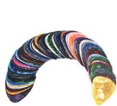 Flare (30PCS) 0.46 mm Guitar Multicolor Picks Guitar Pick