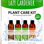 Lazy Gardener Liquid Fertilizers For Plant Food | Growth, Root Boost & Plant Tonic Combo Plant Care Kit for Plant indoor Outdoor Home Garden| Plant Food Fertilizer for Green, Flowering Plants, 800Ml