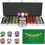 ORIENGEAR Poker Chip Set with Denom