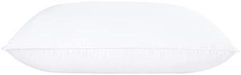 COZY ONE Premium Down Surround Pillows with 600 Fill Power Down Filling, Firm Support for All Sleeping Positions, Standard Size, 20x26 Inch, 1 Pack