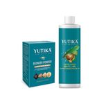 Yuthika Professional Blonder Powder 60gm with Hair Color Developer 20 Volume (6%) 150ml