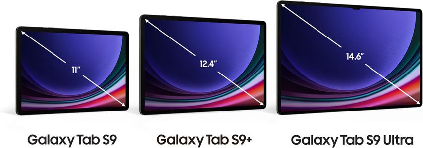 Samsung Galaxy Tab S9 Tablet, 256GB – Graphite