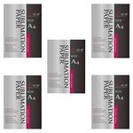A-SUB Sublimation Paper A4, 210x297mm, 500 Sheets, Compatible with EPSON, SAWGRASS, RICOH, Brother Sublimation Printers