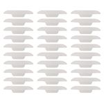 30pcs Disposable Collar Protector Sweat Pads, Soft Breathable Self Adhesive Neck Liner Pad for Prevents Sweat and Dirt Stains, Anti Sweat Pad for Shirt Collar Men Women