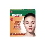 NATURES ESSENCE Flawless Papaya Facial Kit, 60gm + 50ml Weight - 60gm + 50ml