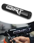 JFG Racing Dirt Bike Handlebar Pad 9.84'' Motorcycle Cross Bar Round Pad for Most Pit Dirt Bike ATV Motocross Black