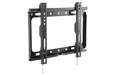 Philips Universal Fixed TV Wall Mount Bracket for Televisions up to 42 Inches and 25 KG – With Integrated Bubble Level and Installation Kit - Compatible with Philips, Samsung, LG, Sony and More