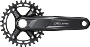 Shimano M5100 Deore Crankset, For Rear 10/11-SPEED, 170mm, 30T W/O CG, W/O BB PARTS, FOR CHAIN LINE 52MM