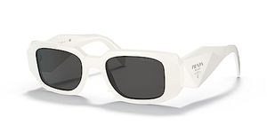 Prada Unisex's 0pr 17ws 49 1425s0 Sunglasses, Talcum Dark Grey, One Size
