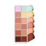 Colour Corrector Palette, 12 Colors Makeup Contour Face Contouring Cream Concealer Palette Full Coverage Camouflage Base Foundation Makeup Palette, Professional Daily Makeup