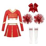 FEESHOW Cheerleading Costume for Gi