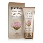 Jergens Natural Glow Healthy Complexion Daily Facial Moisturizer for Medium to Tan SPF, 2 Ounce